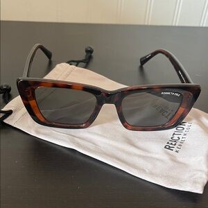 Kenneth Cole Brown Sunglasses with Dark Lenses